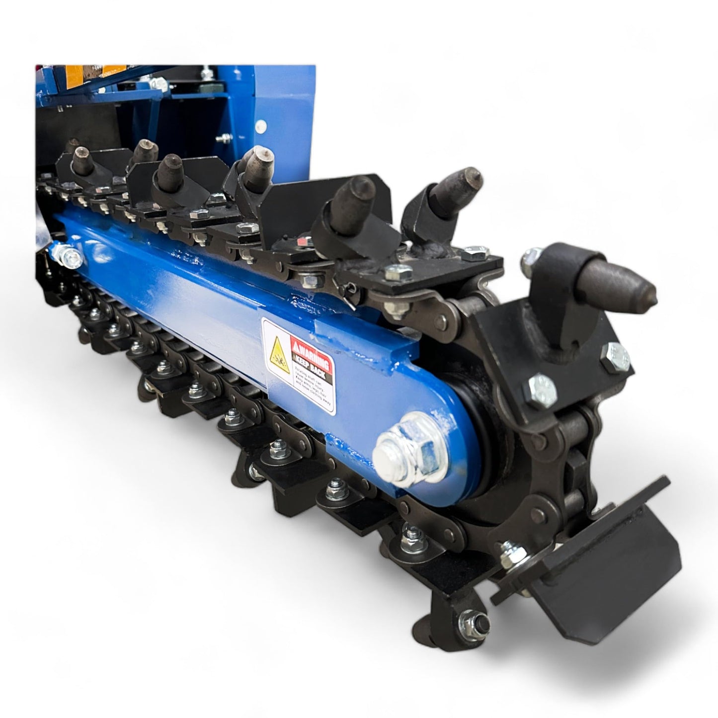 HOCTCR1500 Walk Behind Trencher Compatible with Honda GX390 13 HP EPA Engine + 25 INCH Digging Depth + 27 Tungsten Carbide Blades + 213.25 FT/HR TRENCHING Speed - Assembled in North America