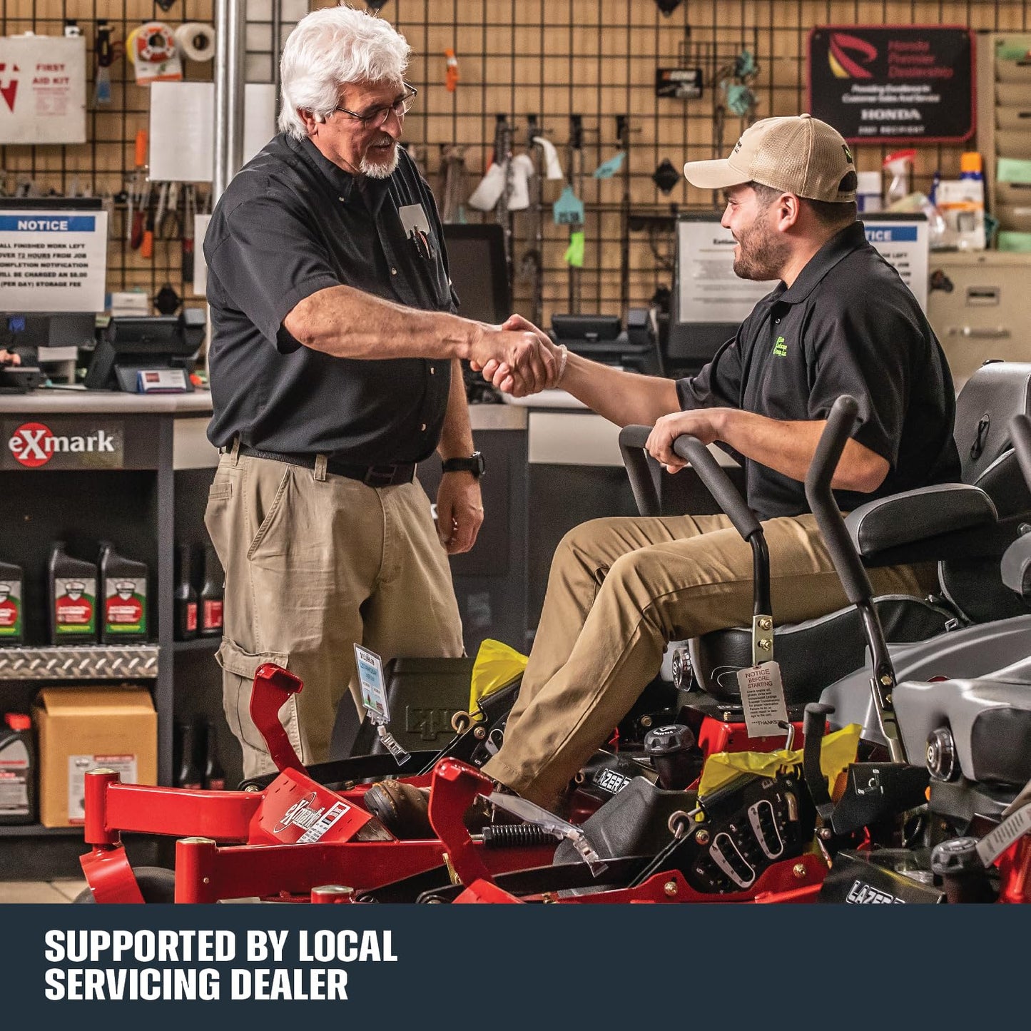 Exmark Quest E-Series Zero-Turn Mower with 22-HP Kohler® Engine, 50-in. Deck QZE725GKC50200