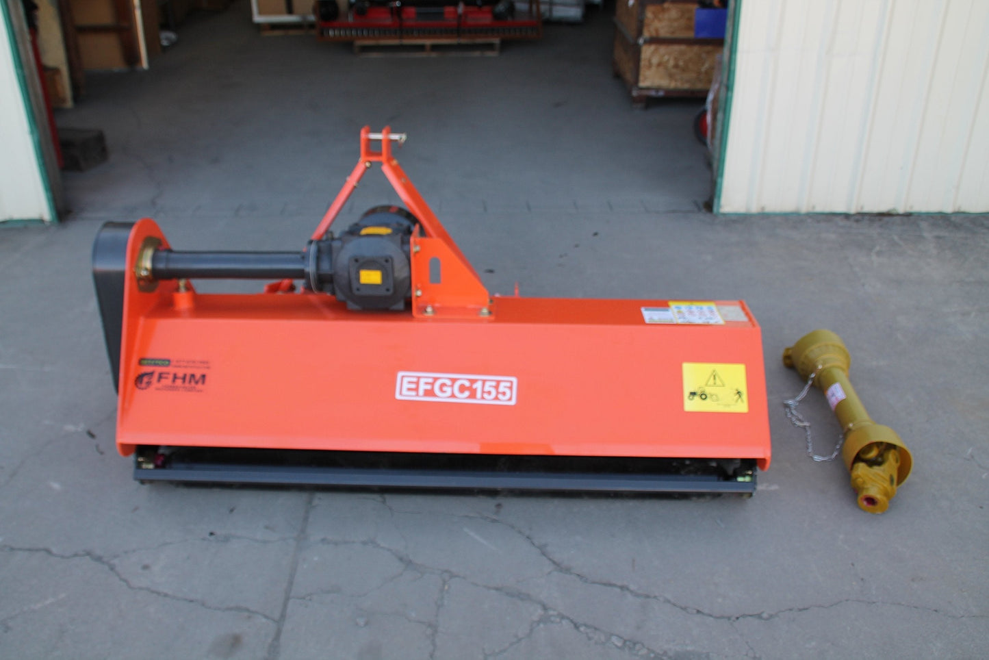 Farmer Helper 60" Heavy Duty Flail Mower Cat.I 3pt 25+HP Rating (FH-EFGC155) Requires a Tractor. Not a standalone Unit.