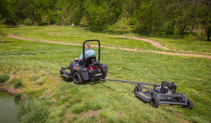 Swisher FC14566CPKA FC14566CPKA-Swisher 14.5HP 12V Kawasaki 66" Commercial Pro Trail Mower Trailmower, Gray