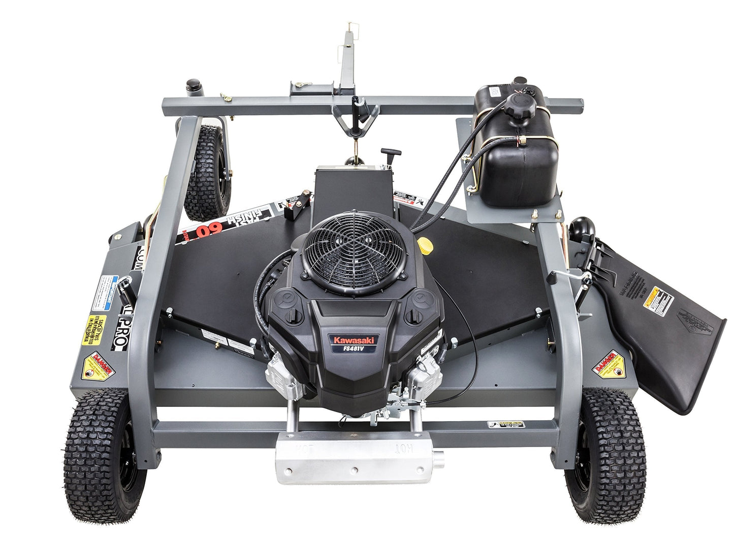 Swisher FC14560CPKA 14.5 HP 12V Kawasaki 60" Commercial Pro Trail Mower Trailmower, Gray